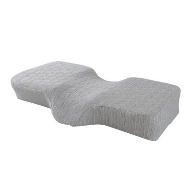 China Anti-static High Quality Slow Rebound Butterfly Printing Sleeping Memory Foam Cervical Orthopedic Pillow for sale