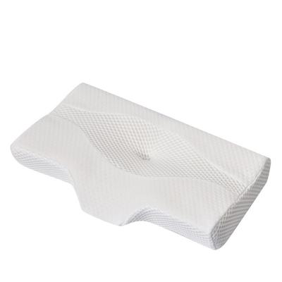 China Anti-static Custom Luxury Butterfly Shape Memory Foam Bed Sleep Therapeutic Cervical Pillow for sale