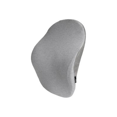 China Custom Anti-Static Car Travel Office Chair 2 in 1 Memory Foam Waist Support Lumbar Back Pillow for sale