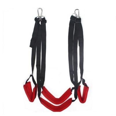 China Luxury Bdsm Sex Door Swing With Seat Slave Bondage Kit For Adult Couples With Adjustable Straps 360 Degree Rotating Love Swing for sale