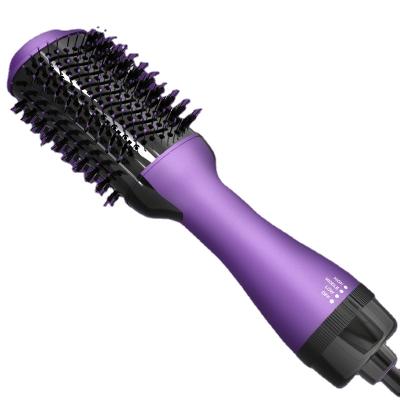 China 2021 HOTSALE High Quality Home Double Power Hot Air Brush Negative Ion Electric Hot Brush Hair Comb for sale