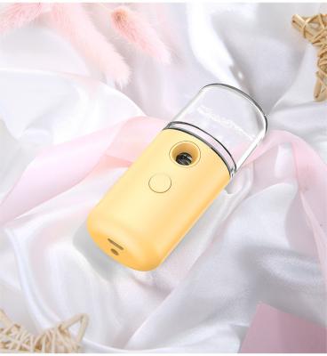 China Mini Nano Facial Mist Sprayer Practical Cool Fine Mist Machine USB Nourishing Automatic Electric Electric Portable Household for sale