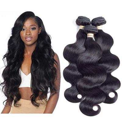 China Body Wave Cuticle Aligned Virgin Human Hair Brazilian Virgin Hair Bundles With Closure for sale