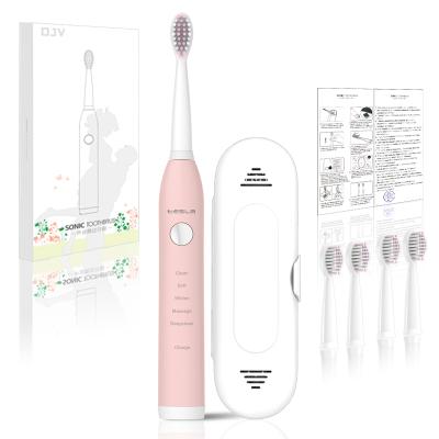 China Sonic Rechargeable Smart Teeth Cleaning Luxurious Waterproof Whitening Polishing Electric Toothbrush 12X7X26.5cm for sale