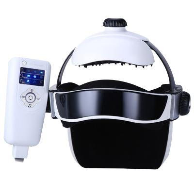 China Brain Limited Remote Control Main Smart Airbag Relaxation Head Massager Scalp Vibration Kneading Massager for sale