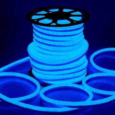 China Stages dropshipping 360 degree Flexible Cuttable Ultra Thin Wired Blue Neon Sign Promotion Price LED Neon Sign for sale