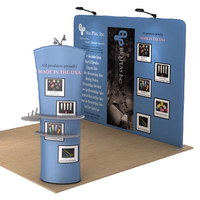 China Custom trade show indoor flexible curved exhibit p2.5 LED video wall display solution for sale