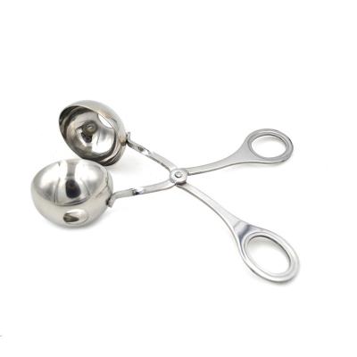 China Household Viable Multifunctional Production Stainless Steel Ball Making Machine Fish Ball Machine Meatball Mold Kitchen Tool Instrument for sale