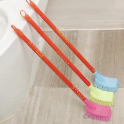 China Viable Long Handled Single Side Cleaner Toilet Brushes Top Quality Factory Price New Style Elephant Trunk Toilet Brush for sale