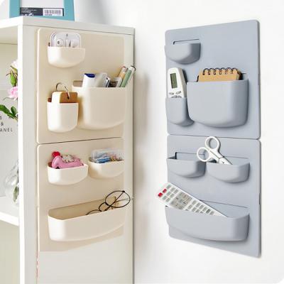 China Wholesale Viable Storage Rack Household Wall Mount Wall Mount Household Perforated Wall Mount Bathroom Fridge Freezer Storage Box for sale