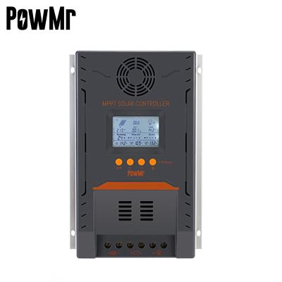 China Charger Controller Free Shipping! ! ! PowMr 100A MPPT Solar Regulator 12/24V Max Input 96V USB LCD Display 100 Amp Solar Charge Controller for sale