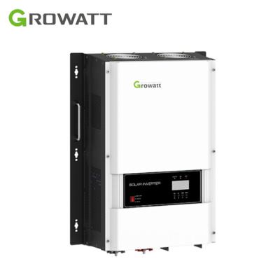 China Support With or Without Battery Growatt Inverter SPF 6000T DVM 4kw 5kw 6kw 10kw 12kw 120V 240v Split Low Frequency Phase Off Grid Solar Inverter for sale