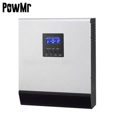 China Free shipping! ! ! PowMr 5KVA 4KW 48V 220V PWM 50A 6 Charger Support Unit 4000W Parallel Pure Sine Wave Solar Hybrid Inverter 120*295*468mm for sale