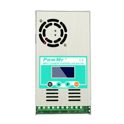 China Automatic Solar Charger Controller 60A 12V/24V/36V/48V Charge Controller for Solar Cell Panel/Regulator Home PV Battery Charger Power System HHJ-60A for sale