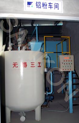 China 2m³ Aluminum Powder AAC Mixer composed of mixing drum / mixing fan / gear box for sale