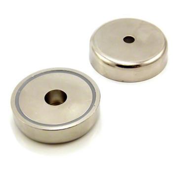 China Dauerhafter starker Monopole Schalen-Topf-Magnet des Neodym-N35 für das Verpacken zu verkaufen