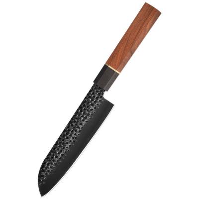 China Viable Factory Wholesale Kitchen Knives 9CR18MOV 7 Inch Chef Cut Cleaver Plated Steel Japanese Knife for sale