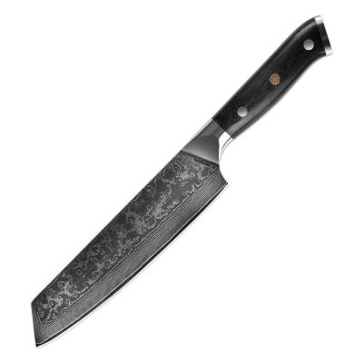 China Viable Newcomer Kitchen Knives VG10 Damascus Steel Japanese Chinese Knife Blade 8 Inch Cooking Cleaver Chef Knife for sale