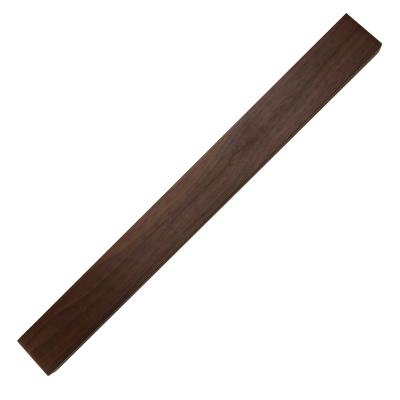 China Super Durable Universal Strong Walnut Wooden Bar Wall Mount Magnetic Kitchen Knife Holder for sale