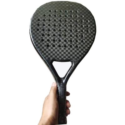 China Tennis Sports Wholesales Stock Carbon Fiber Paddle Paddle Racquet for sale