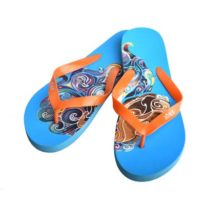 China 2018 Custom Durable Summer Promotional Service Indoor Outdoor Anti-skid Slipper Logo Print Beach Sands Custom Rubber Flip Flop for sale