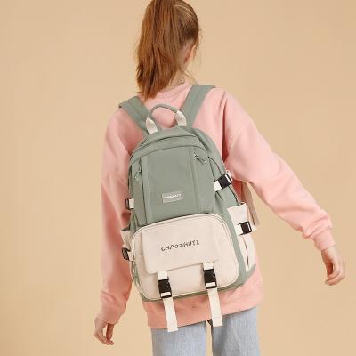 China Promotional anti-theft high school students boys girls school backpack school bags high quality large quantity backpack for sale