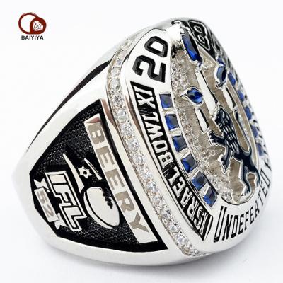 China Factory Casual/Sporting Design Your Logo Custom Sport Baseball Championship Rings for sale