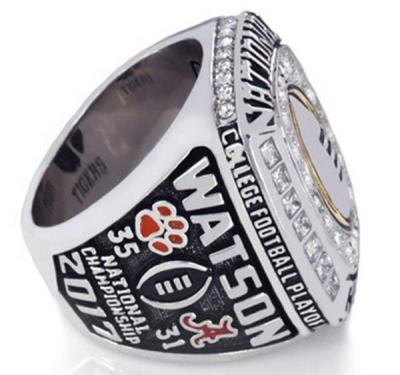 China 2015 Erase Plating 925 Sterling Ohio State Buckeyes Silver National Championship Ring Champion Does Not Ring for sale