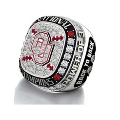 China Custom ALLOY College Championship Ring Designs Enamel Color for sale