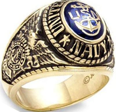 China Custom Made Military Ring Mens Stainless Steel No Fading Plating Military Army Rings For Sale for sale