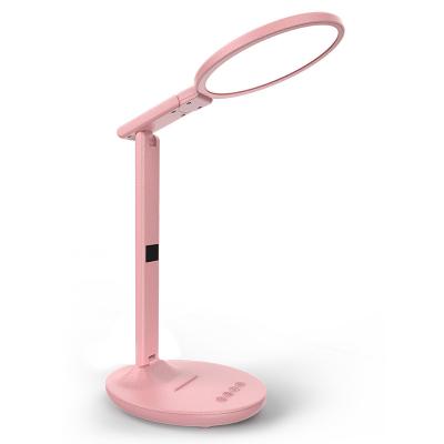 China Modern Popular Contemporary Style USB 3 Level Dimmable Reading Led Desk Lamp Reading Lamp for sale