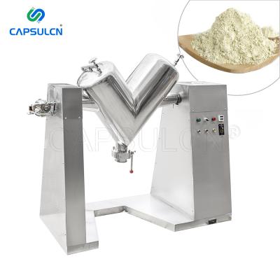 China V-100 Small V Type Milk Based Powder Mixer Laboratory Dry Powder Machine for sale