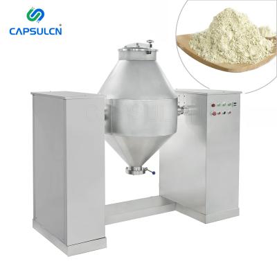 China W-500 Series Powder Double Cone Vertical Stainless Steel Medicine Powder Pharmaceutical Dry Mix Rotary Mixer for sale