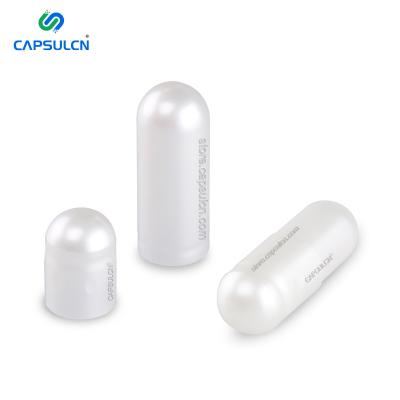 China CapsulCN Size 00 White Enteric Coated Capsule Empty 1bag=10 Pieces for sale