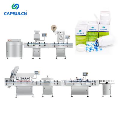 China Fully Automatic Food Capsule Counting And Filling Machine Production Line for sale