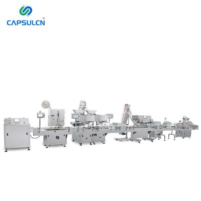 China New Chemical Fully Automatic Capsule Counting Packaging Production Line for sale