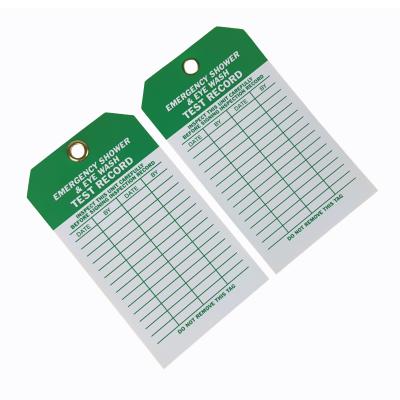 China Customizable Plastic Safety Tag for Enhanced Workplace Safety for sale