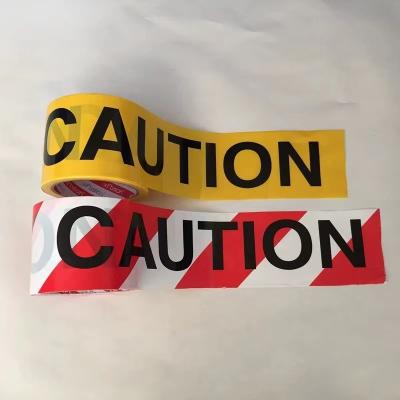 China Custom PE Caution Tape Danger Marker Warning Tape for sale