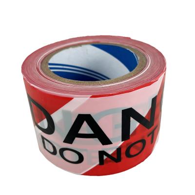 China Waterproof Plastic Barrier Tape with Superior Tensile Strength en venta