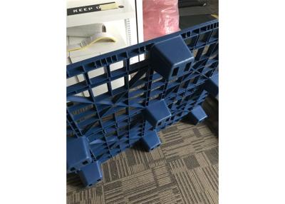 Cina Pallet di plastica di trasporto del blocco durevole blu, facili portare i pallet di plastica di stoccaggio in vendita