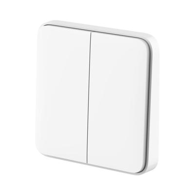 China New Product Xiaomi Mijia Smart Wall Switch Smart Wireless Remote Control and Voice Used with Bluetooth Mesh Gateway DHKG0ZM2 for sale