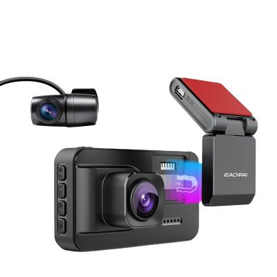 China 4K 3840*2160 4k car dvr camera 3840*2160@ 30fps dual car black box with wifi &GPS dash cam for sale