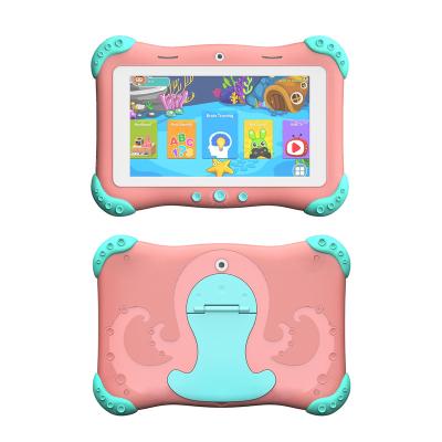 China Tough Tablet 7 Inch RK3126 1+16G Android 10.0 With GMS Certification Kids Tablet Best Gift For Kids Learning Kids Tablet PC for sale