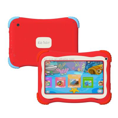 China Tough Tablet 7 Inch RK3126 1+16G Android 10.0 With GMS Certification Kids Tablet Best Gift For Kids Learning Kids Tablet PC for sale