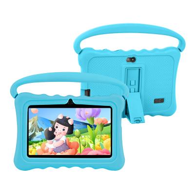 China Tough Tablet 7inch A50 1+16G Android 10.0 Kids Tablet PC Best Gift For Kids Learning Wifi Quadcore Kids Tablet PC for sale