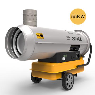 China Hotels SIAL 55KW IY55 Professional Industrial Indirect Diesel Kerosene Heater Industrial Diesel Heater For Farm for sale