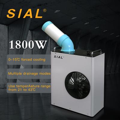 China Hotels SIAL 18L air conditioner/portable industrial mobile air-cooler factory supply China manufacture for sale