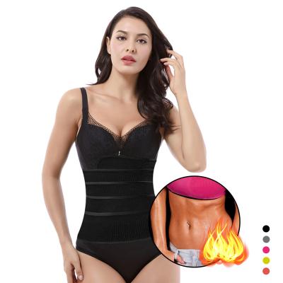 China Langqin Customized Waist Trainer New Waist Trainer Type Belt Belly Wrap Belly Band Elastic Band Black Hot Sale Black Yellow Customized Waist Trainer Type Belt for sale