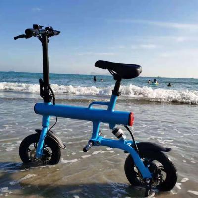 China Auxiliary Bike/e-bike/pedal bike 350W folding electric bicycle 12 inch mini electric bicycle for sale