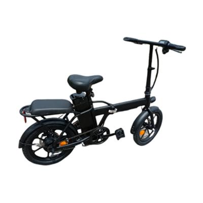 China European Steel Foldable Electric Bicycle 250w 350w 7.5ah Lightweight Electric Bike Warehouse Folding Ebike for sale